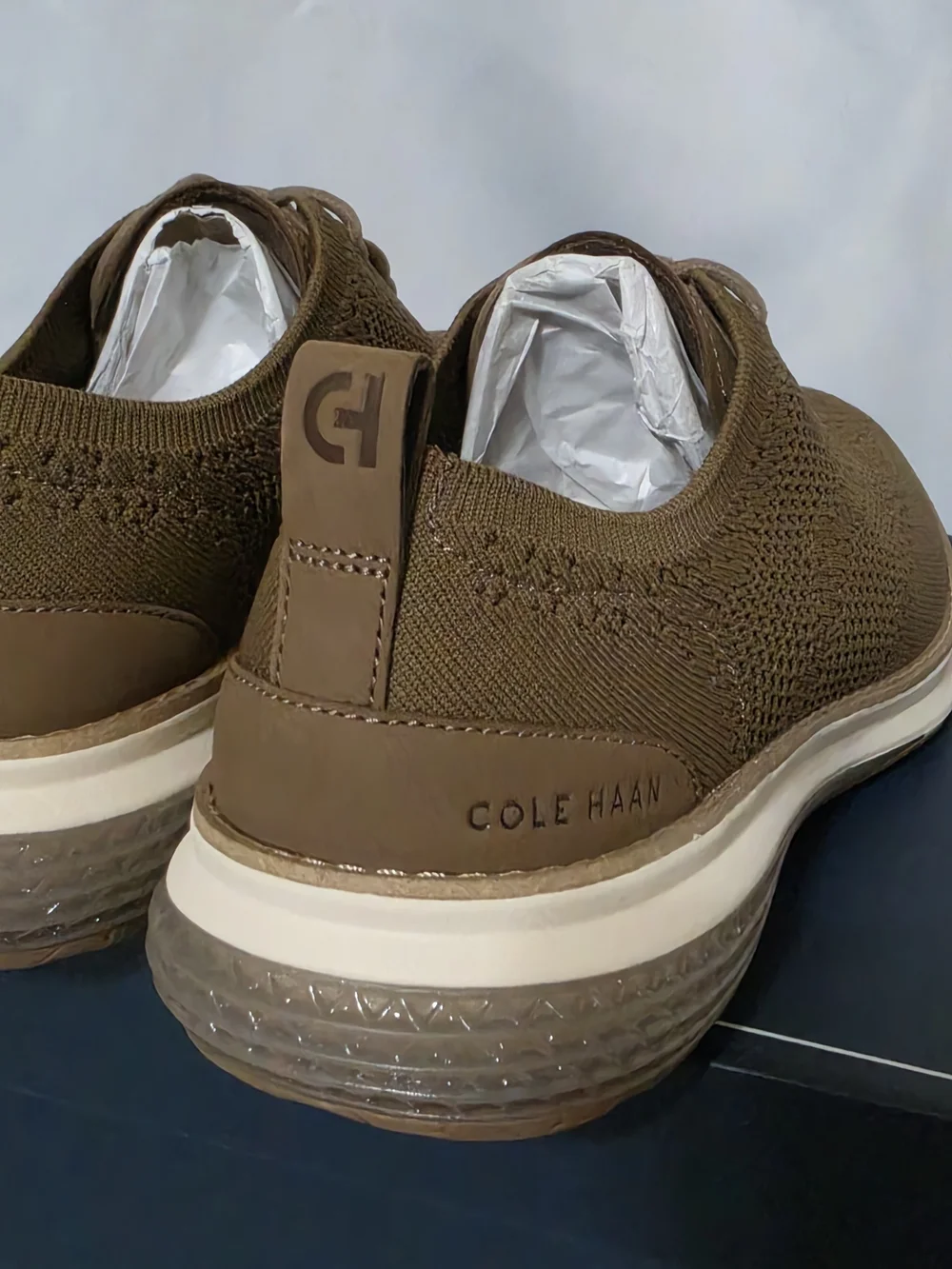 COLE HAAN ØriginalGrand Energyweave Stitchlite Wingtip Oxfords Men Size 9 (NWOT)